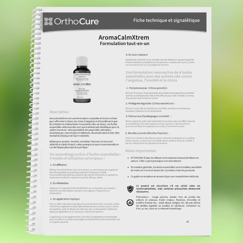 Guide de produits pour massothérapeutes 2025 (COMPENDIUM) - Version imprimée