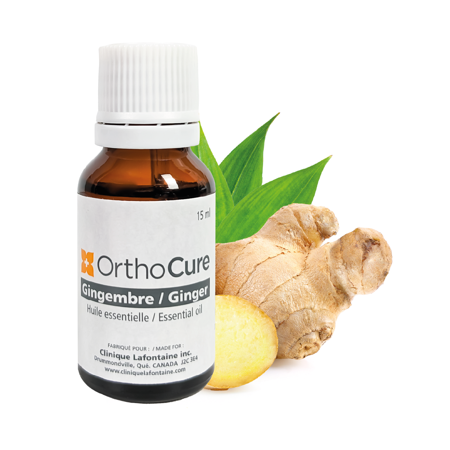 Huile Essentielle Gingembre Zingiber Officinale - 100% Pure, Neuf, Jamais Ouvert, Marque Générique