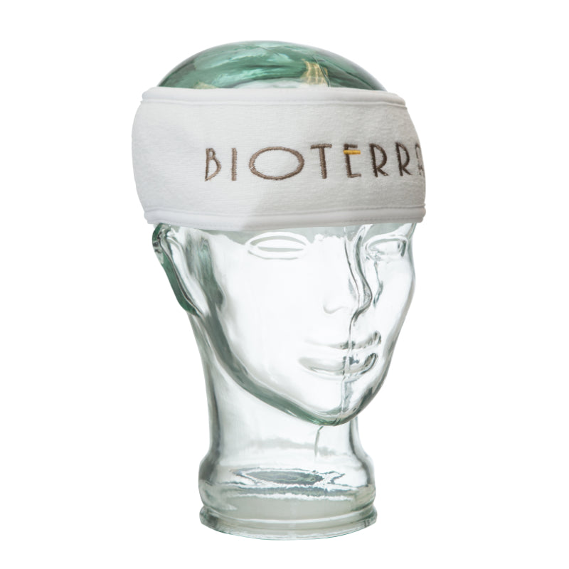 Bandeau en ratine pour soins du visage Bioterra