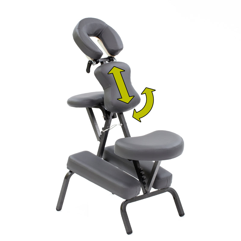 Coussin abdominale rotatif ajustable Chaise de massage MassoPro