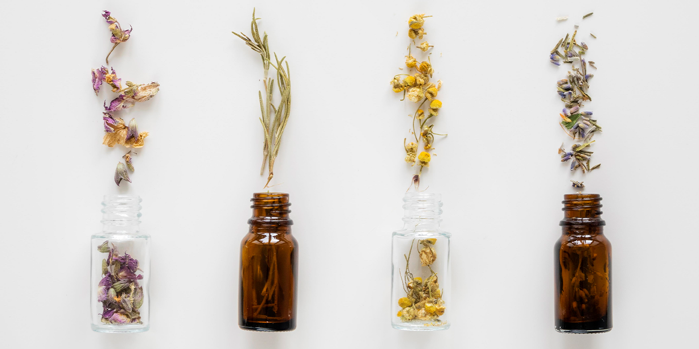 huiles essentielles et plantes