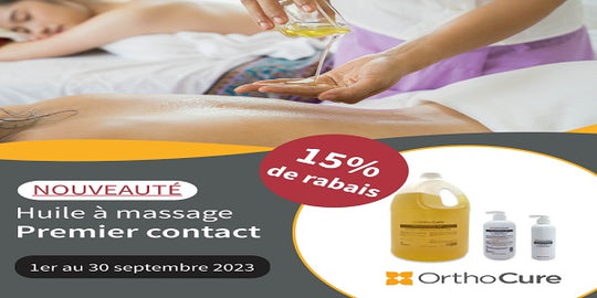 Huile à massage Premier contact