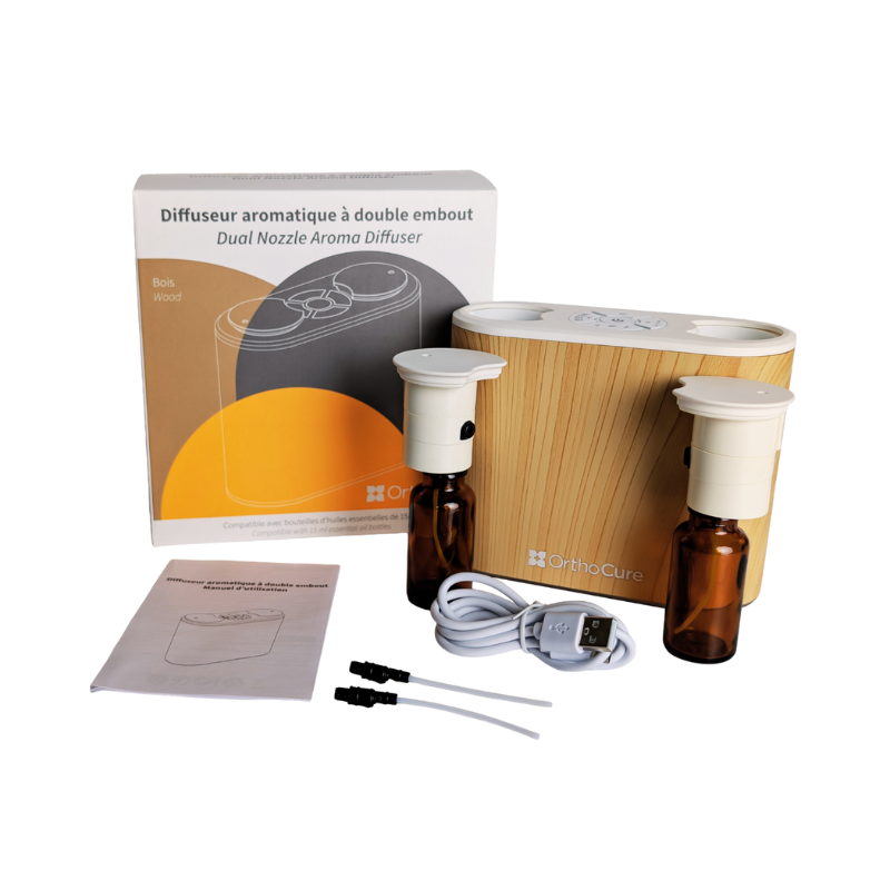 Diffuseur aromatique à double embout