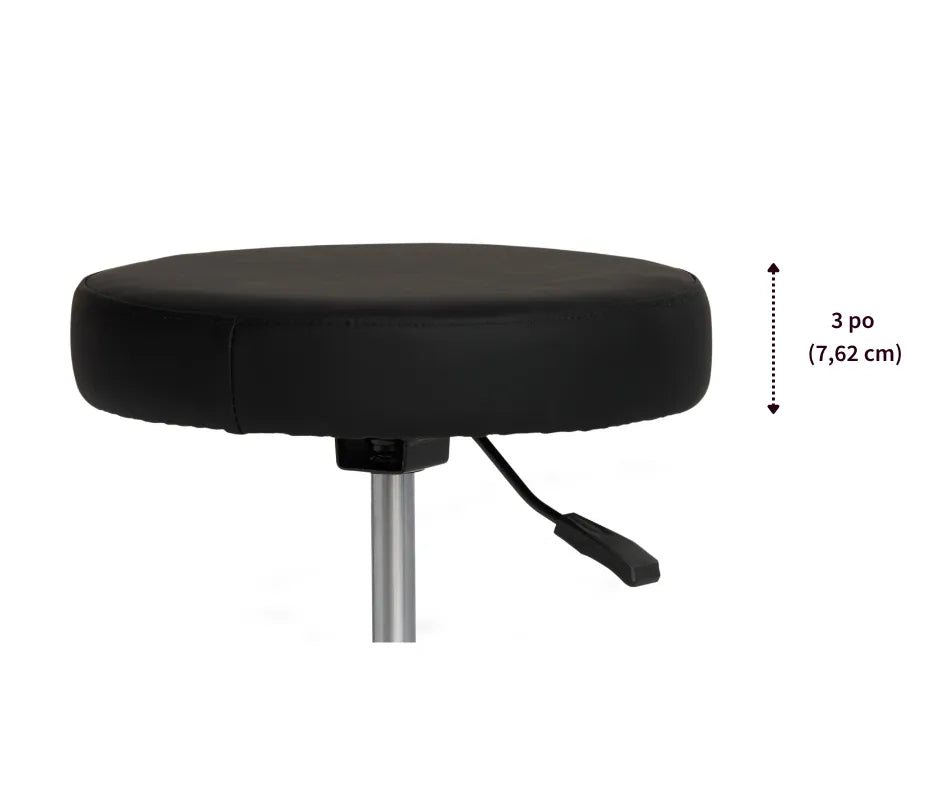 Tabouret pneumatique professionnel confort