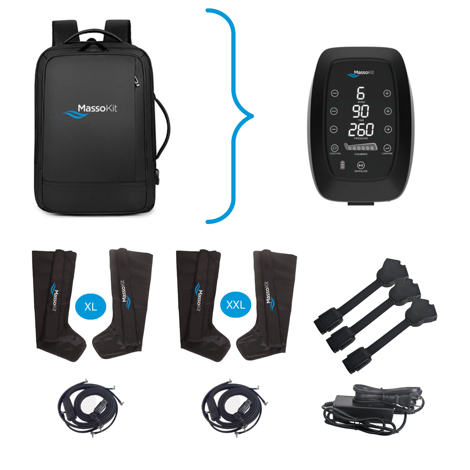 PressoPro 6 – Appareil avancé de pressothérapie