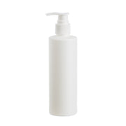 Bouteille en plastique blanc 250 ml avec pompe