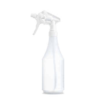 Bouteille avec vaporisateur 750ml pour produits d'entretien