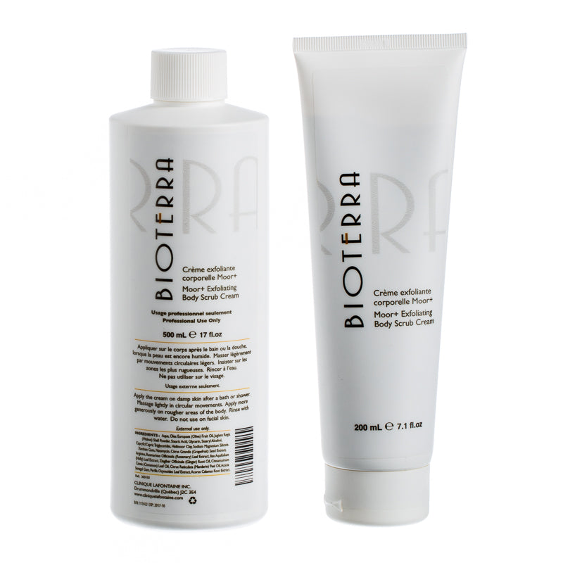 Crème exfoliante corporelle Moor+ Bioterra