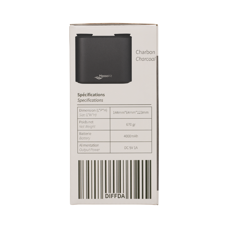 Diffuseur Boite Side Charbon