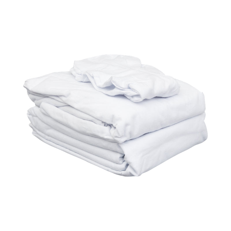 Ensemble de draps universel blanc cassé