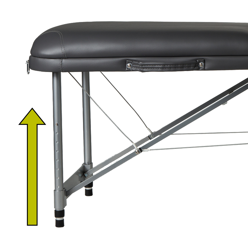 Table de massage portative MassoPro - Hauteur ajustable