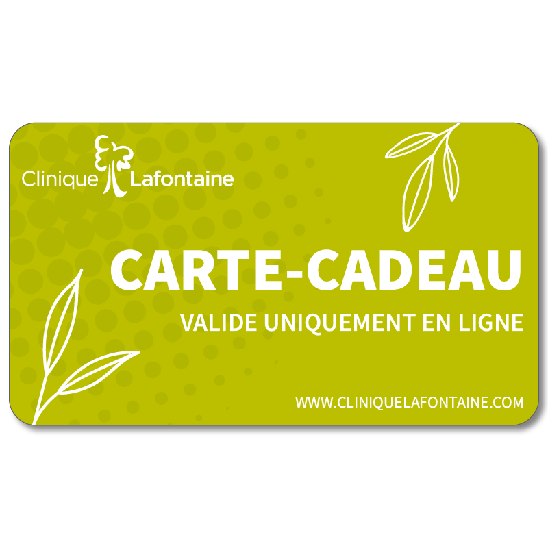 Carte-cadeau numérique Clinique Lafontaine