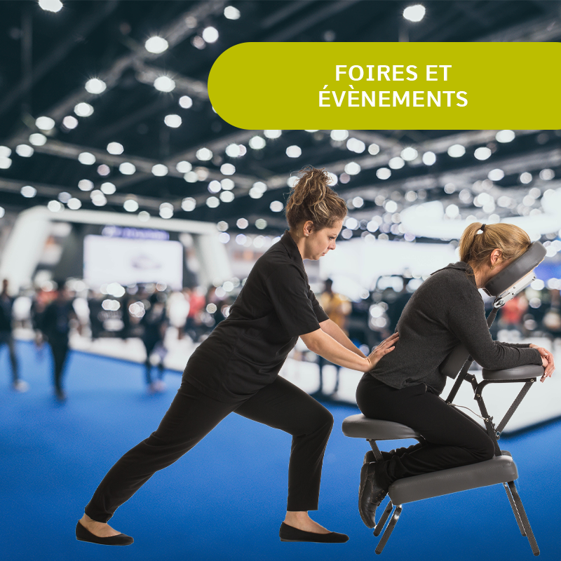 Chaise de massage MassoPro portative